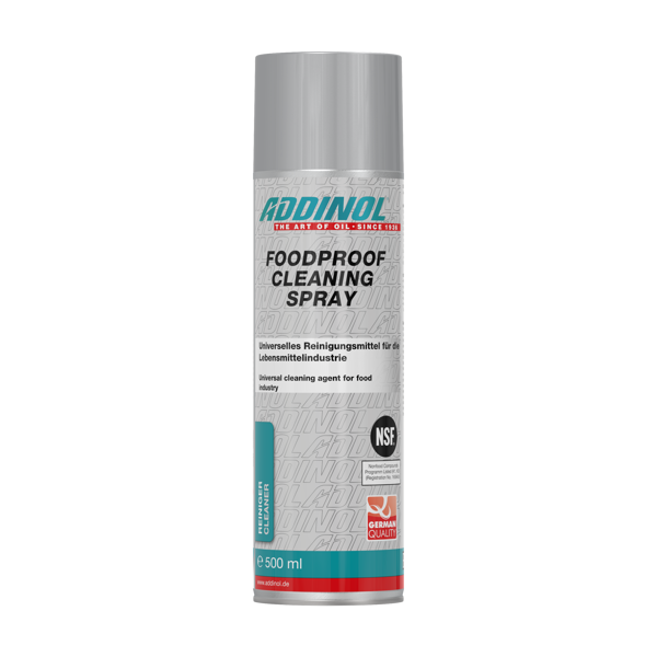 Pārtikas drošais tīrītājs, attaukotājs ADDINOL FOODPROOF CLEANING SPRAY